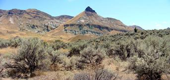 Sheep Rock Peak in the distance